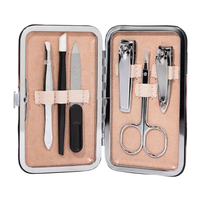 Manicure Set & Travel Case - Dog Print