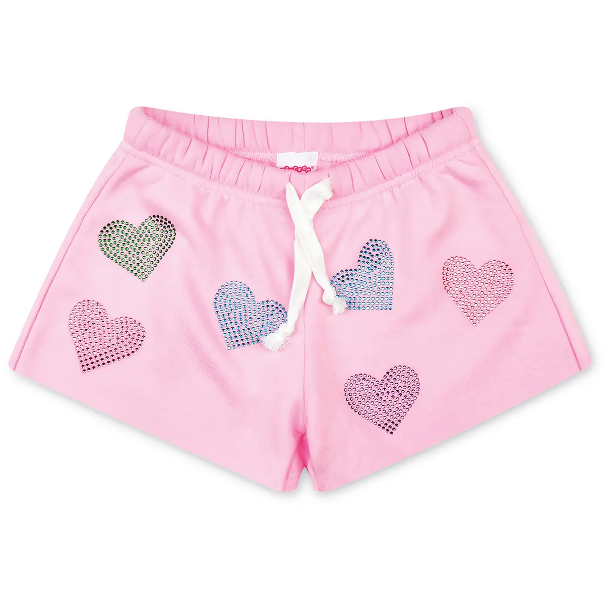 Sparkling Hearts Sweat Shorts