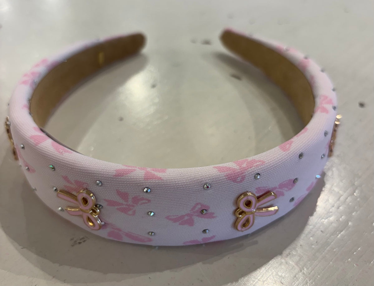 Padded Bow Headband