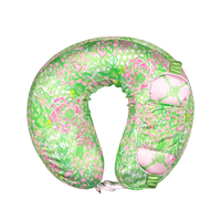Lime Feeling Good Neck Pillow and Eye Mask