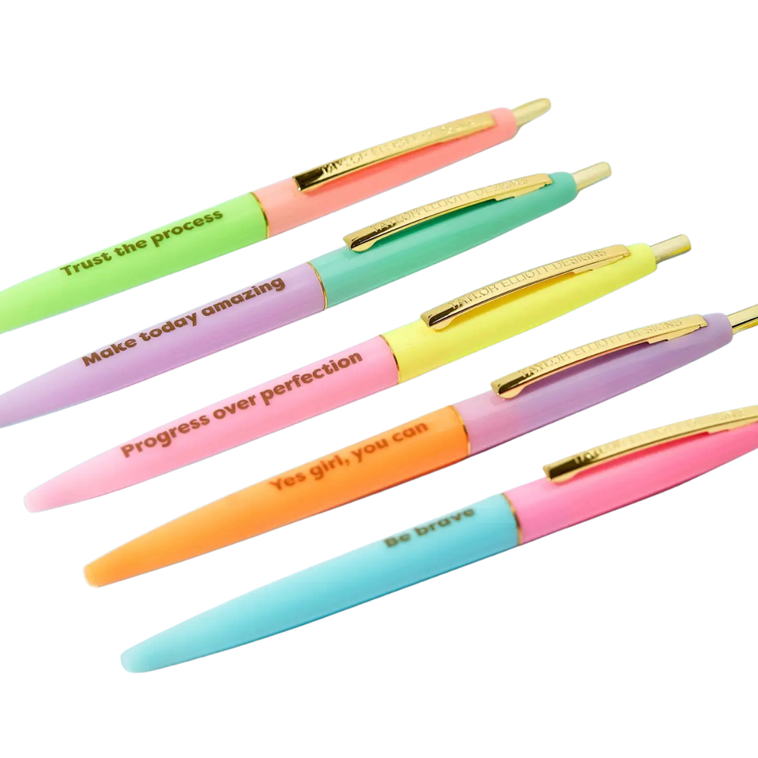 Motivational Pen Set - Affirmations