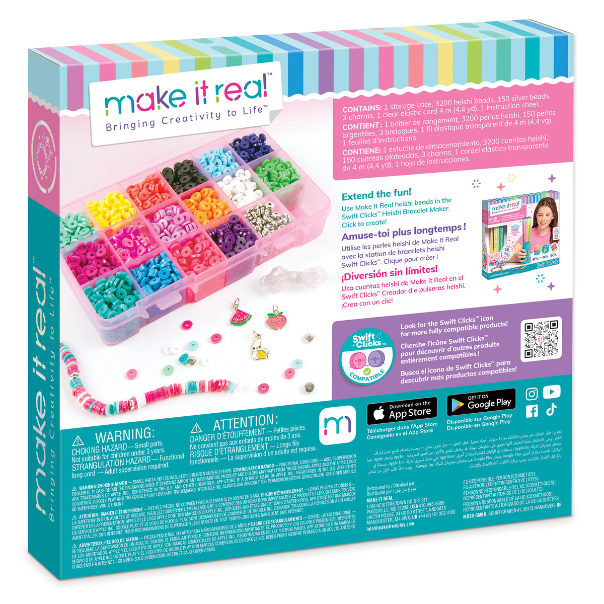 Heishi Bead Kit - Square Box