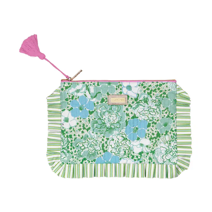 Mint Condition Burst of Joy Ruffle Pouch