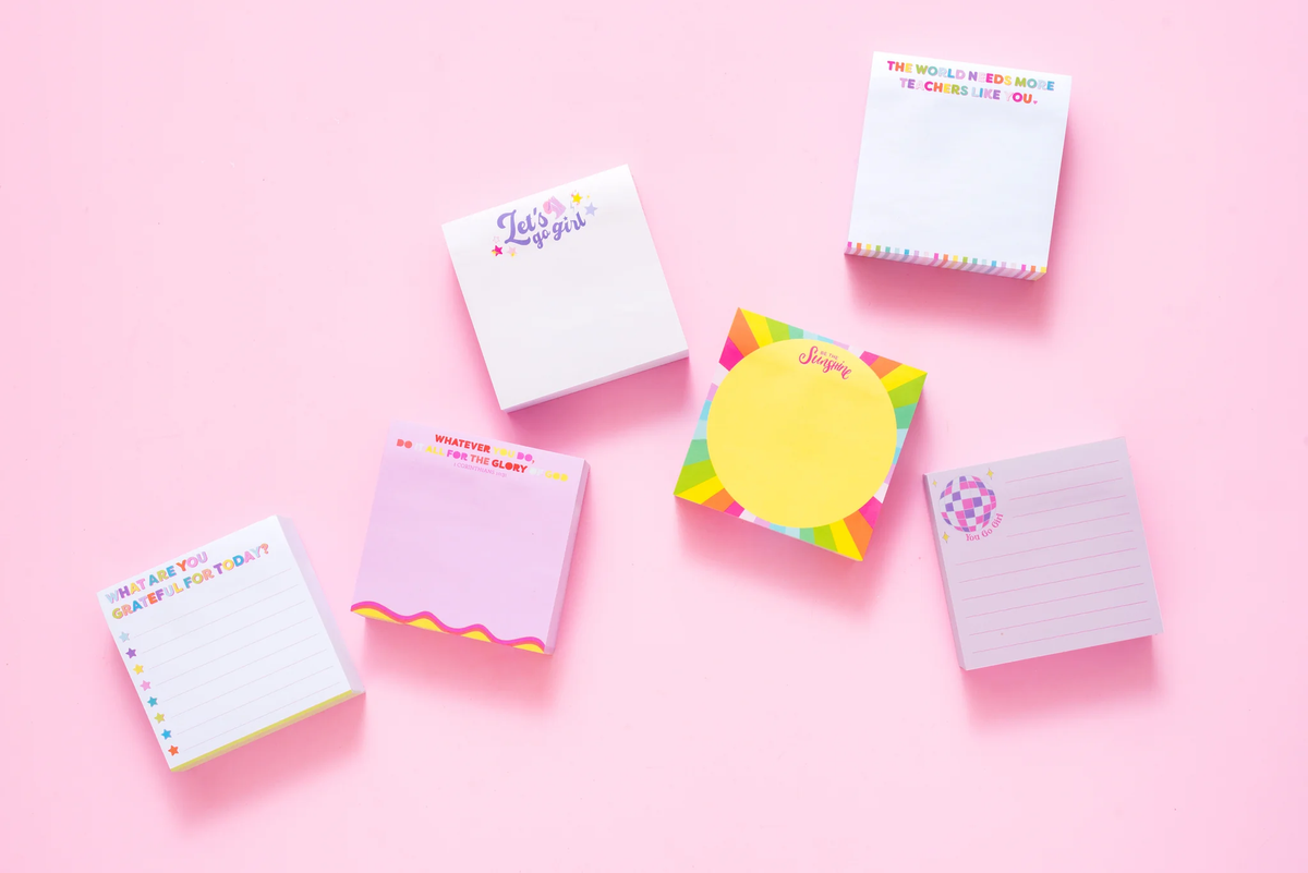 Glory of God Sticky Reminder Pad