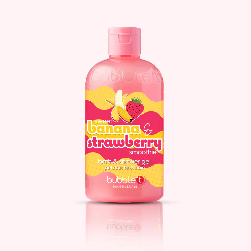 Banana & Strawberry Smoothie Body Wash (500ml)