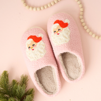 Fuzzy Holiday Slippers