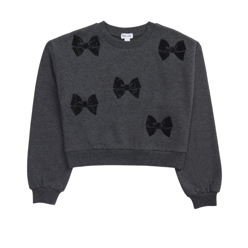 Lacy Bow Sweatshirt