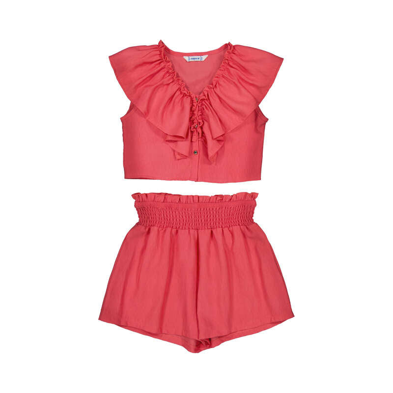 Ruffled Short Set