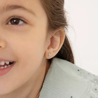 Classic Gold Huggie Hoop Earring