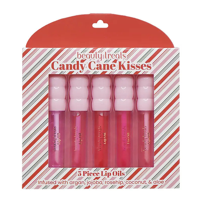 Candy Cane Kisses Lip Oil Set