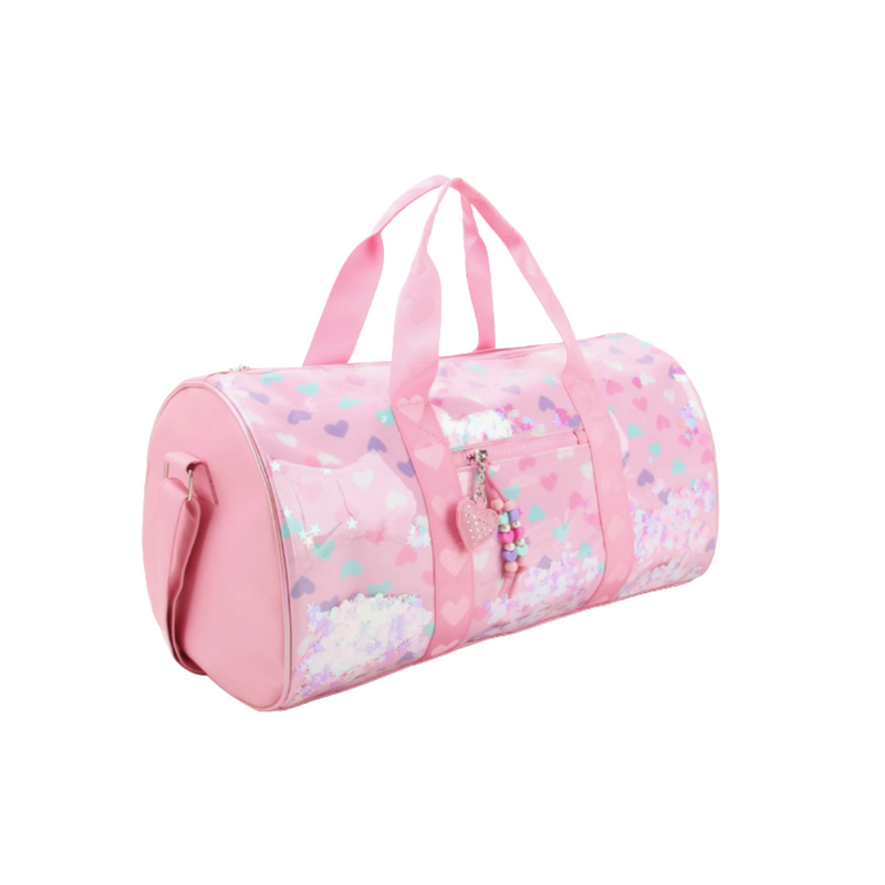 Confetti Hearts Large Duffle Bag