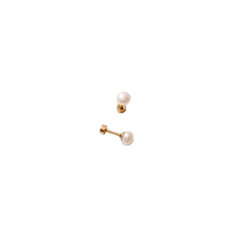 Pearl Stud Earrings