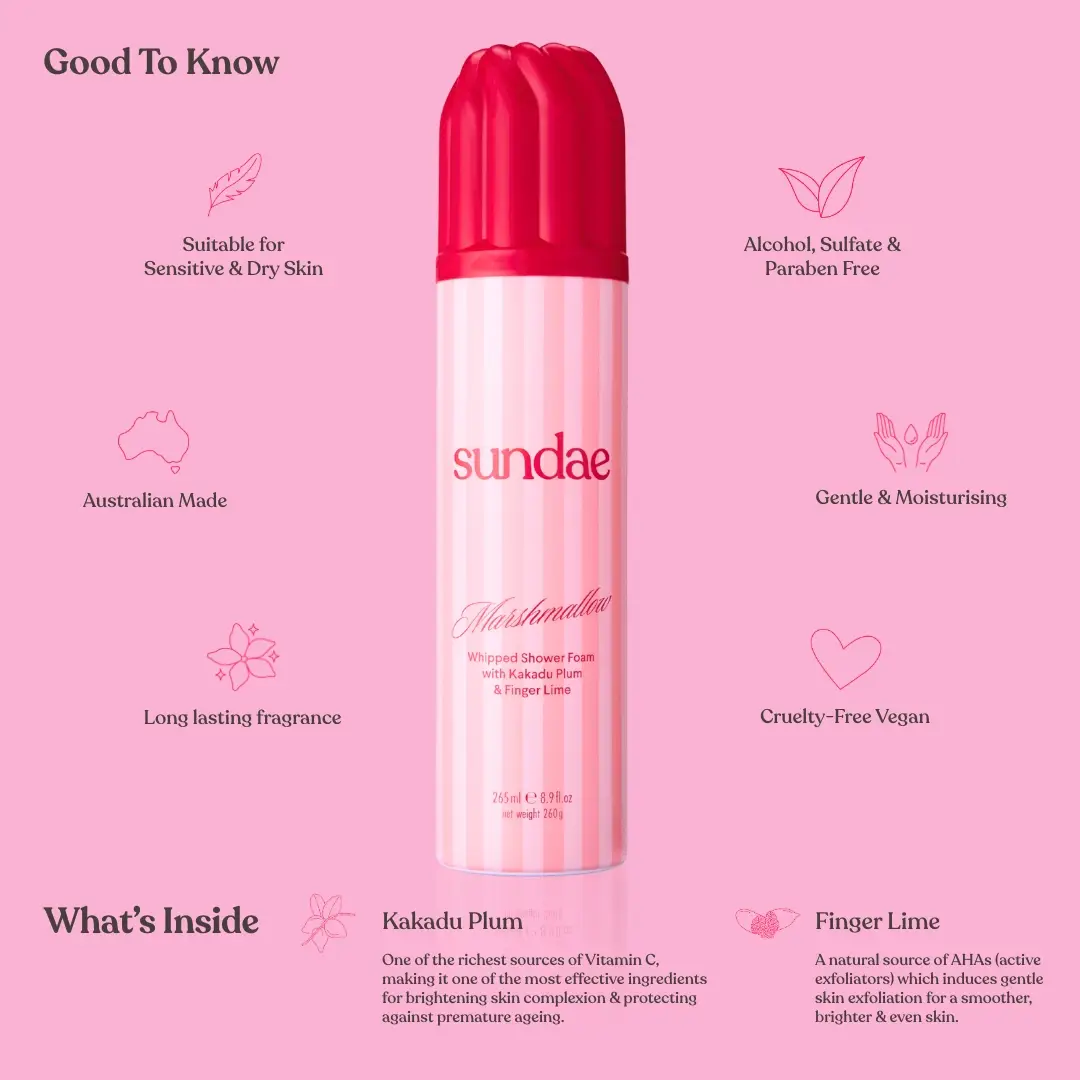 Whipped Shower Foam Body Wash - Marshmallow