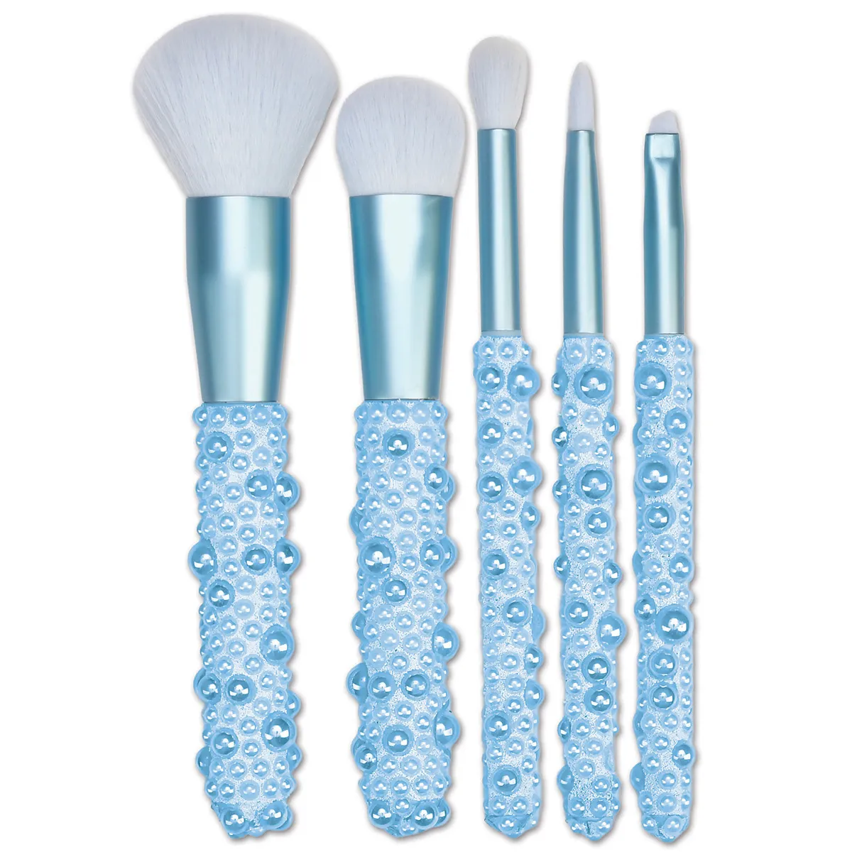 Blue Pearl Makeup Brush Set