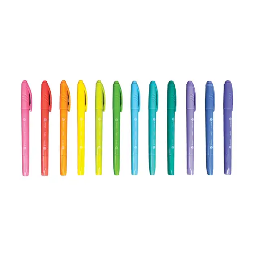 Pastel Hues Markers - Set of  12