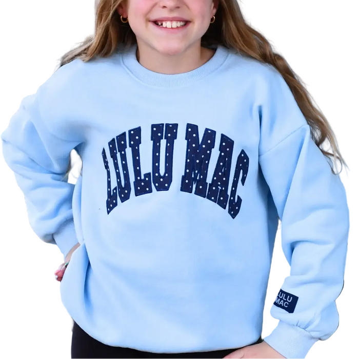 Lulu Mac Polka Dot Sweatshirt