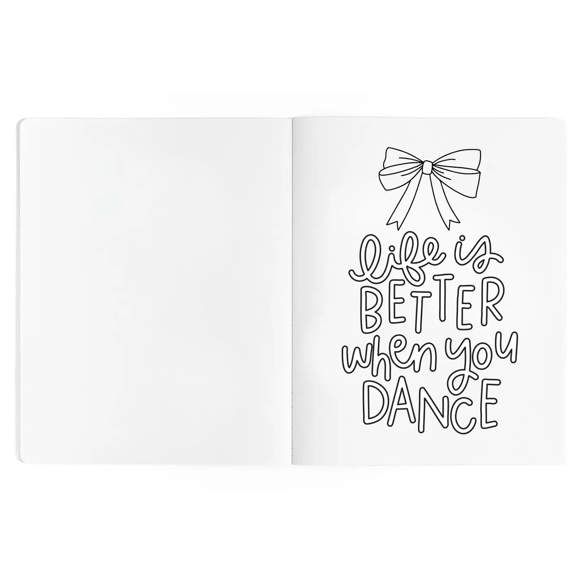 Dance Is Magic Coloring Book