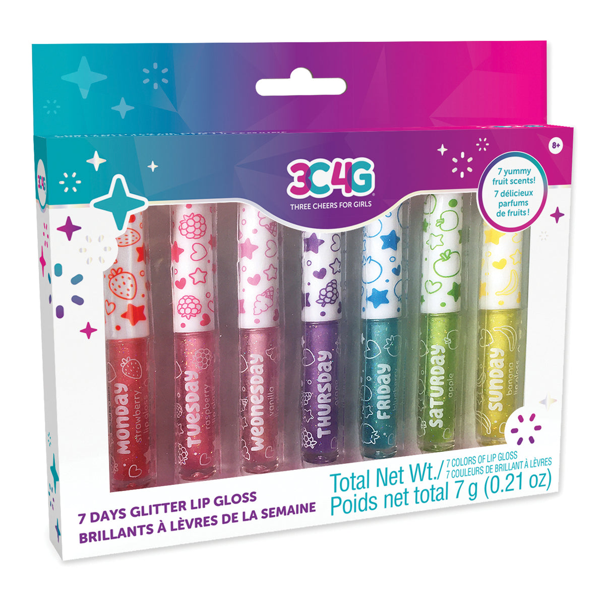 7 Days Glitter Lip Gloss