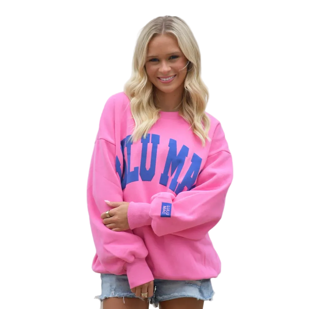 Lulu Mac Puff Logo Sweatshirt