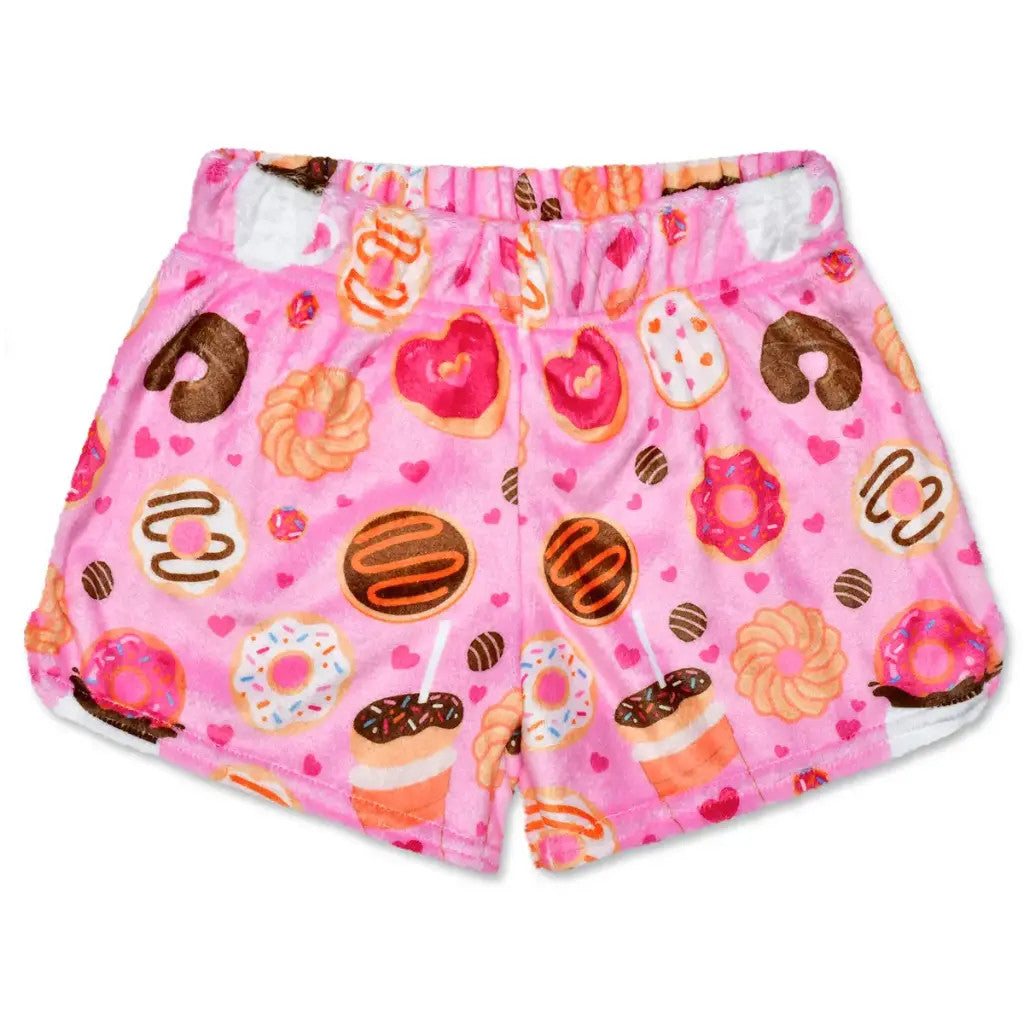 Donut Love Plush Shorts
