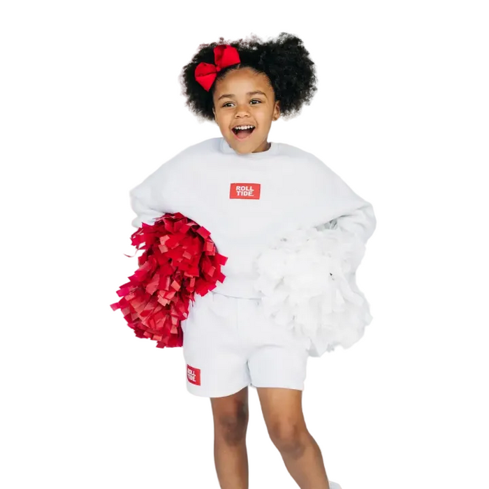 Becca Boxy Crew Neck Roll Tide