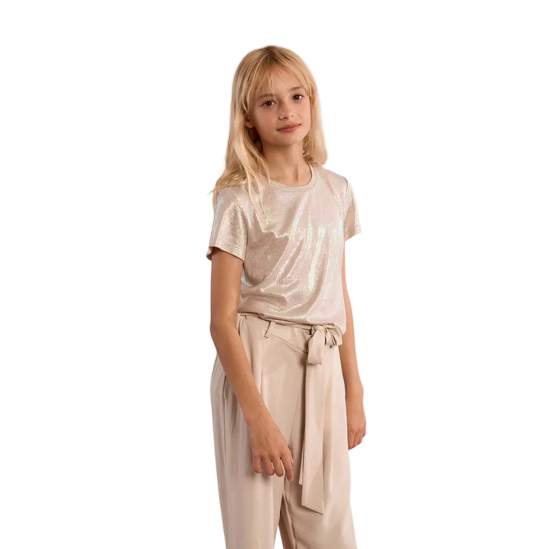 Girls Knitted Tee