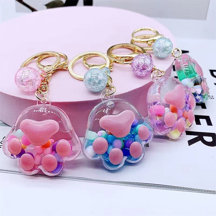 Paw Floaty 3D Key Charm
