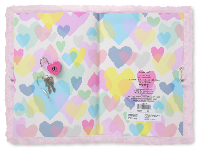 Heart Lock & Key Journal