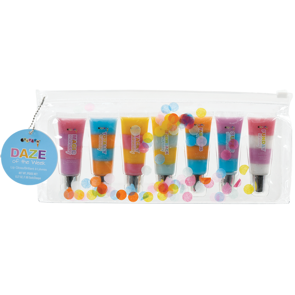 Daze of the Week Lip Gloss Set