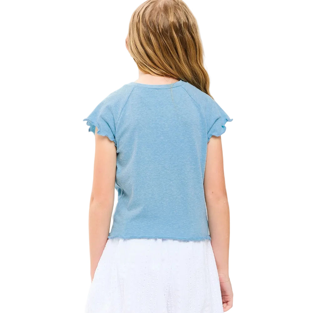 Double Waist Band Striped Gauze Shorts