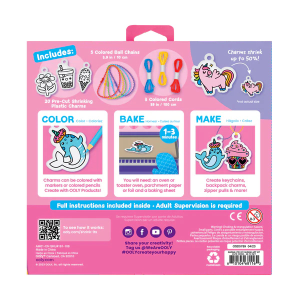 Shrink-Its!: D.I.Y. Shrink Art Bracelet Kit - B.F.F.
