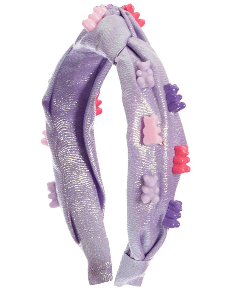 Sugar Gummy Bear Knot Headband - Purple