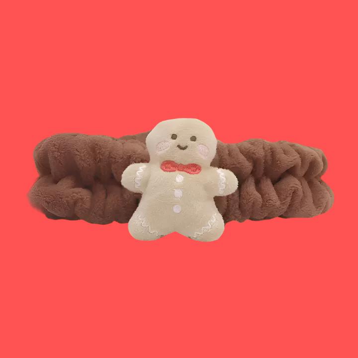 Gingerbread Plush Headband