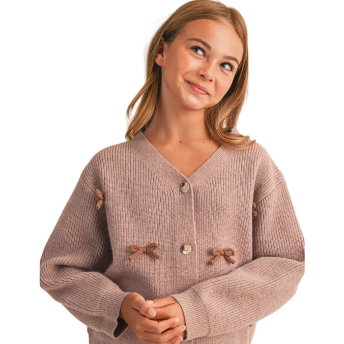 Girls Raglan Sweater