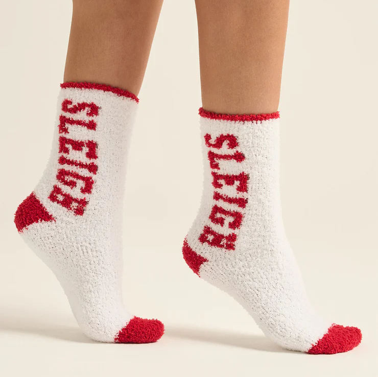 Sleigh Socks - 2 Pack