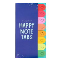 Happy Smiley Face Sticky Note Tabs