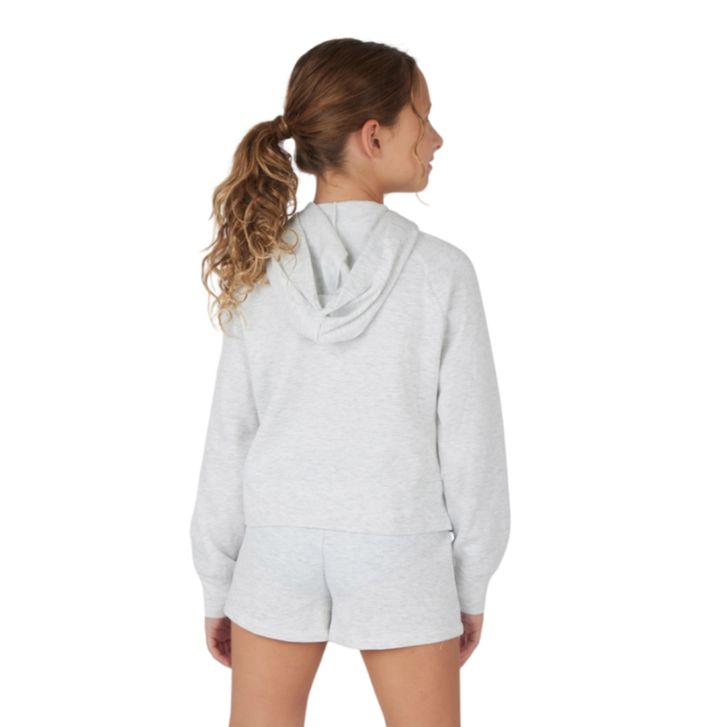 Terry Brushed Half Zip Hoodie