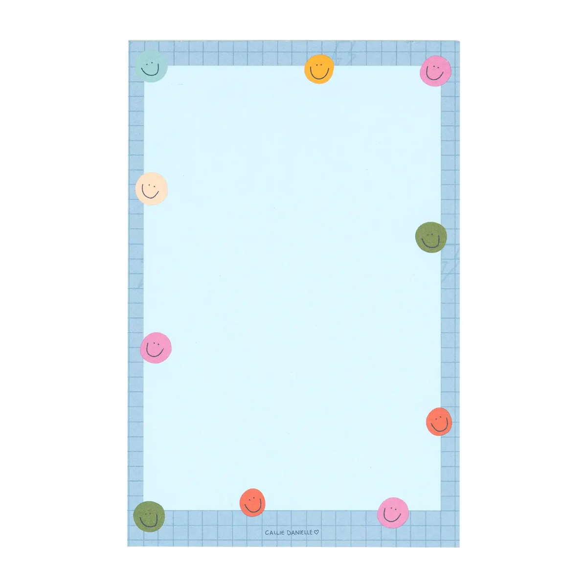 Smiley Grid Notepad