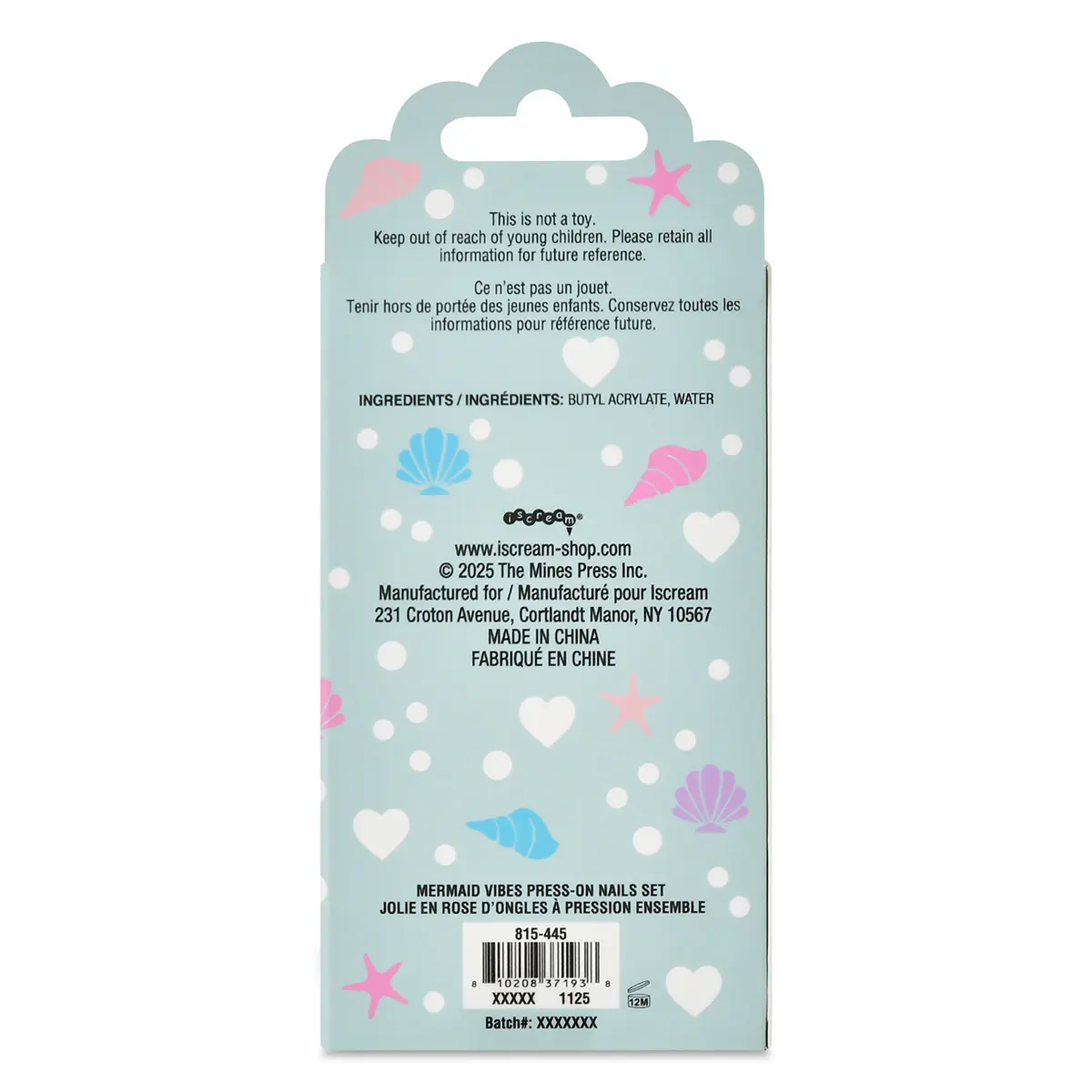 Mermaid Vibes Press-on Nails Set