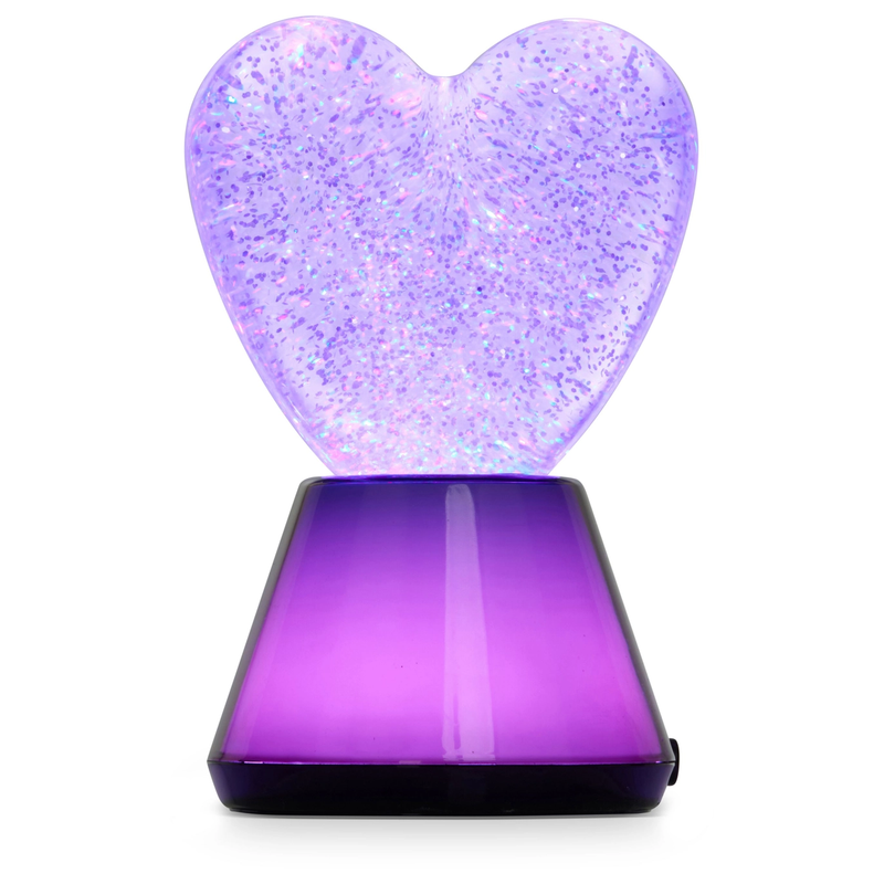 Glitter Heart Bluetooth Speaker