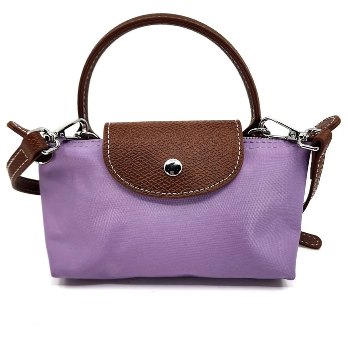 Nylon Mini Crossbody Bag | Lavender