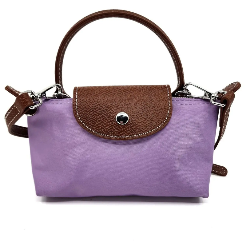 Nylon Mini Crossbody Bag | Lavender
