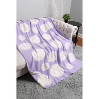 Volleyball Print Cozy Soft Throw Blanket