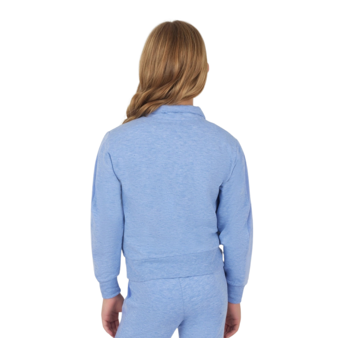 Confetti Terry Brushed Half Zip Pullover