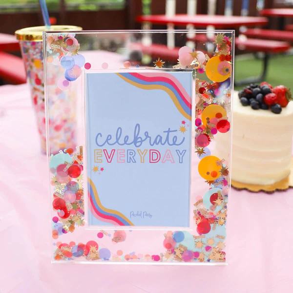 Celebrate Everyday Confetti Frame