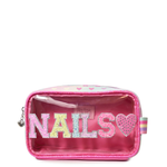 Nails Clear Pouch-Flamingo
