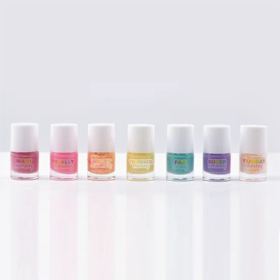 Days of the Week Nail Polish Set