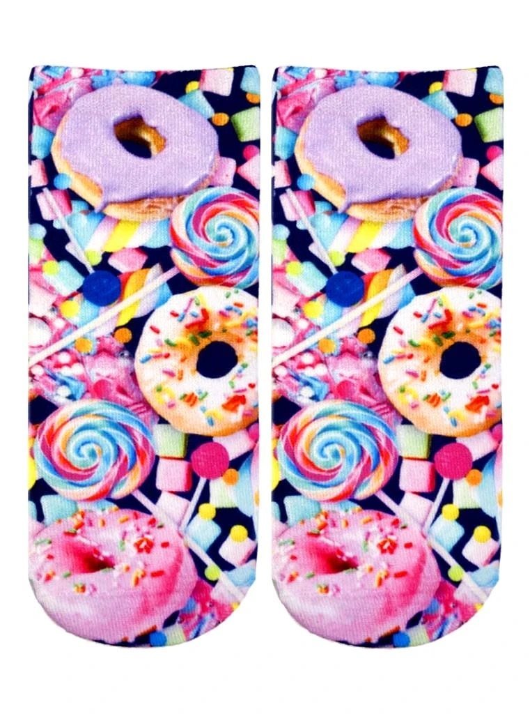 Donuts & Candy Ankle Socks