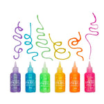 Rainbow Sparkle Glitter Glue-Set of 6